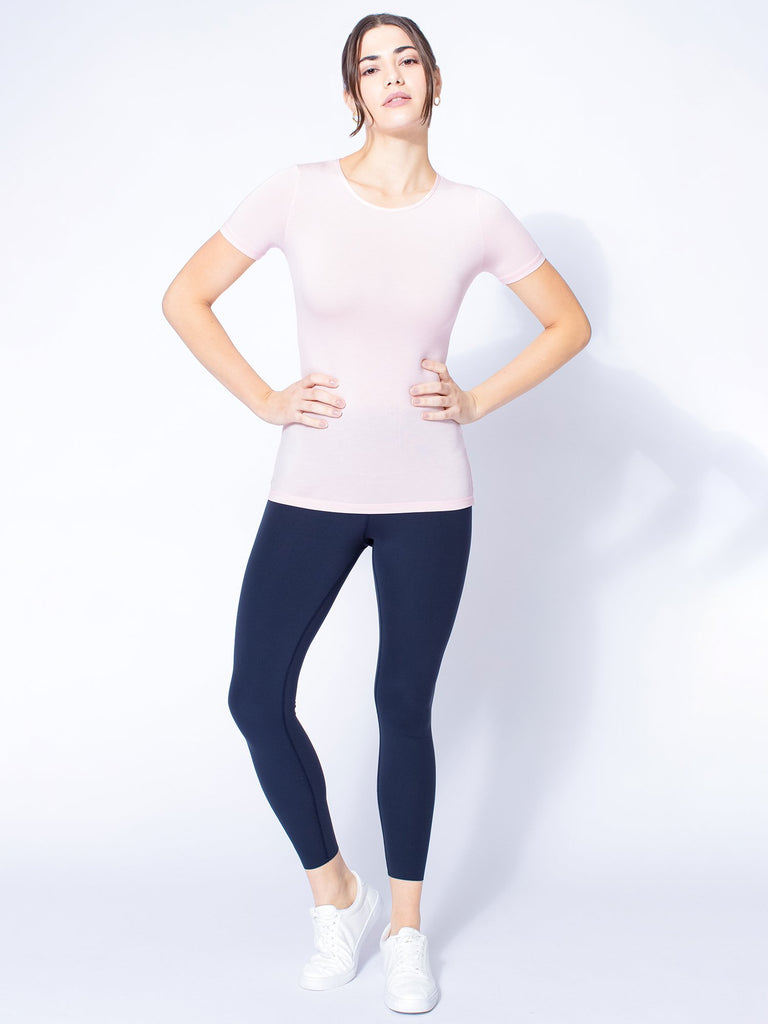 MODAL INTRO TEE, BALLET PINK