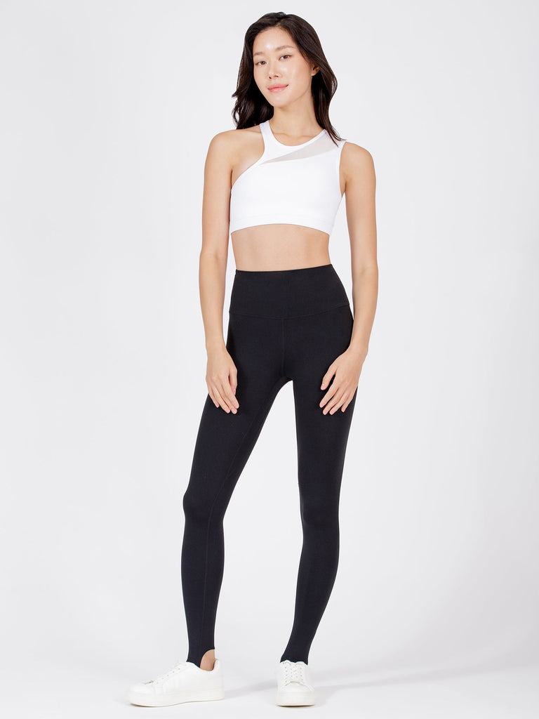 CONFLUX BRA, WHITE/WHITE MESH
