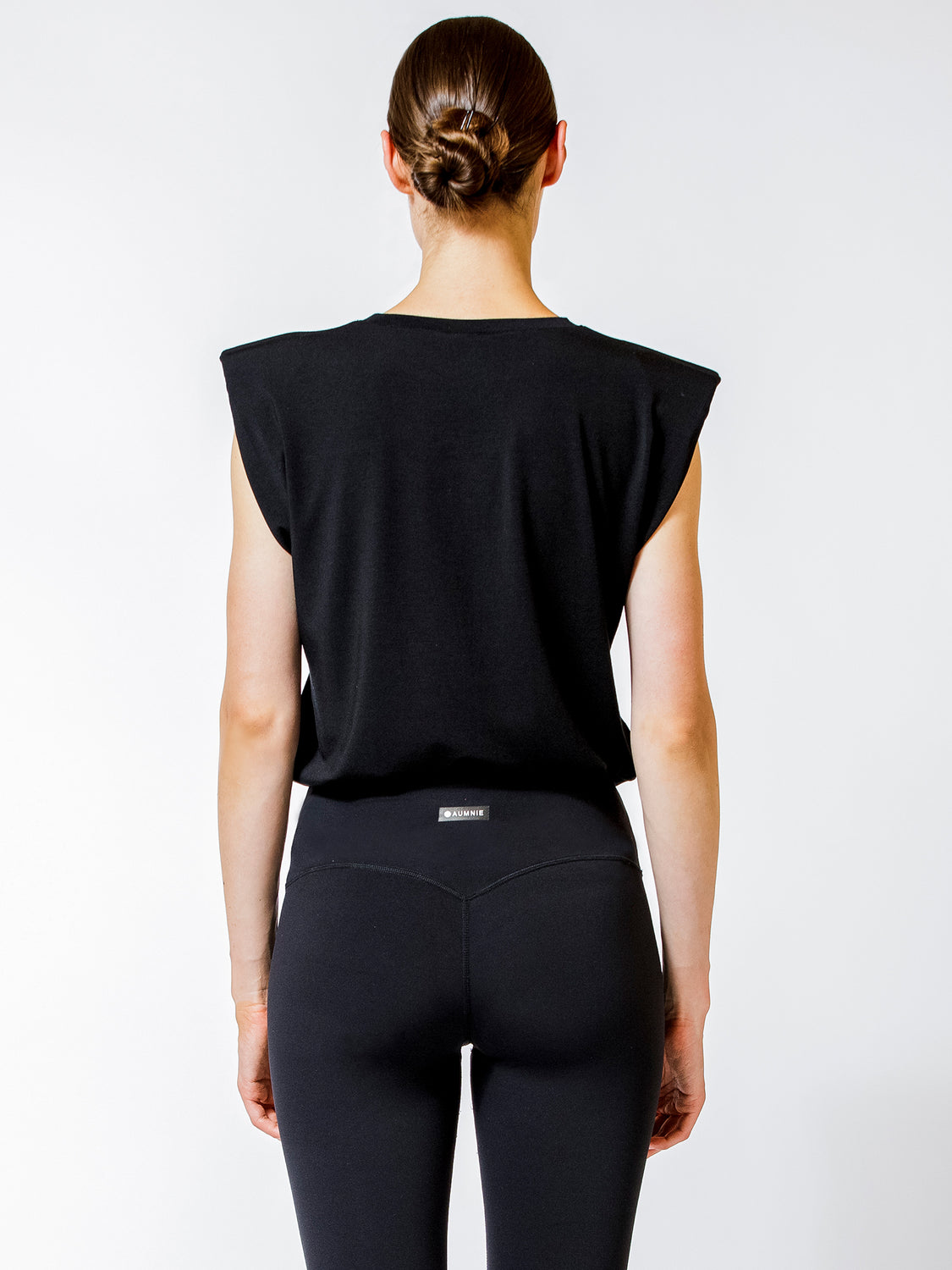 PADDED POWER TANK, BLACK