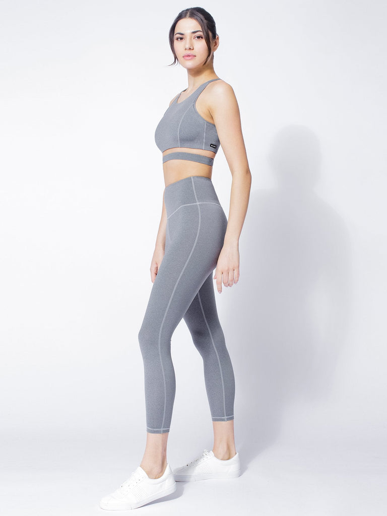INFINITY BRA, LIGHT HEATHER GREY