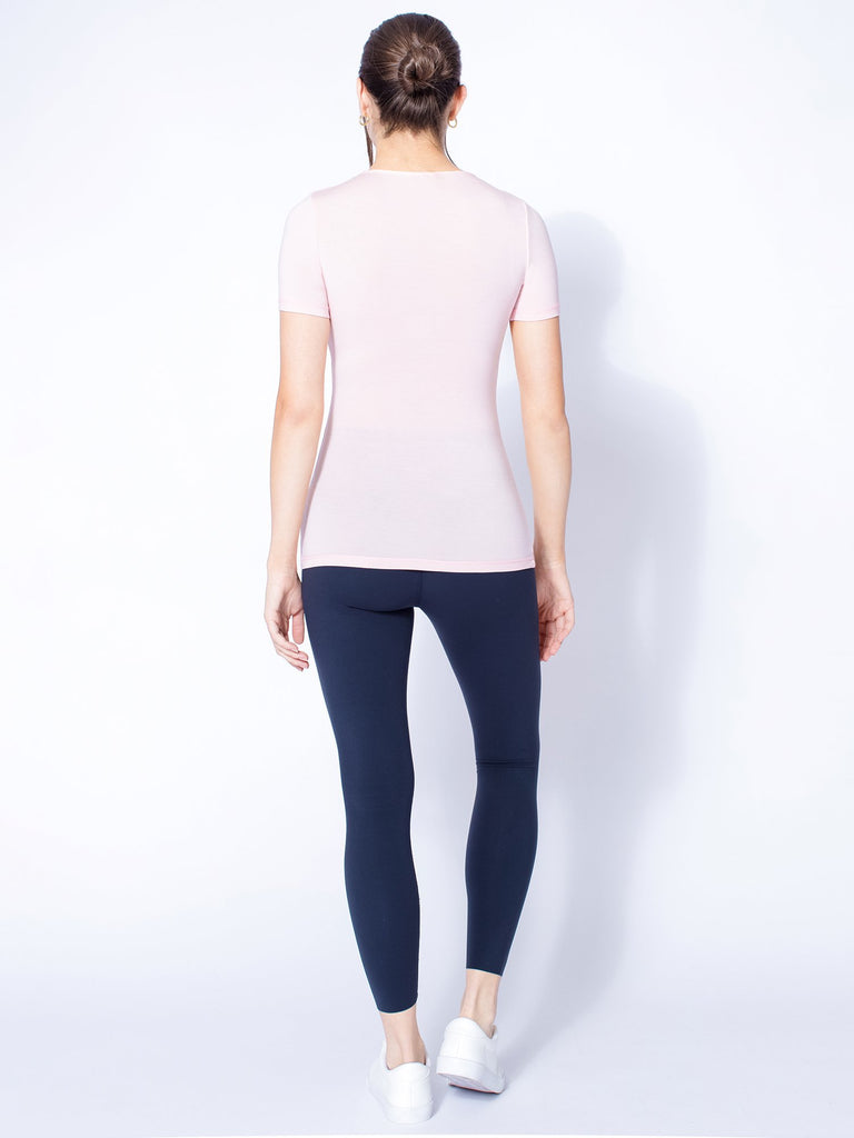 MODAL INTRO TEE, BALLET PINK