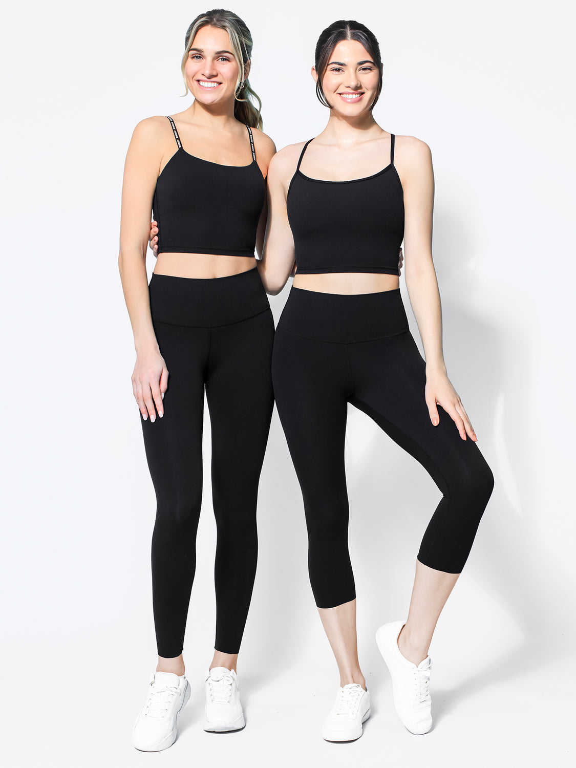 Y NUDE TANK, BLACK