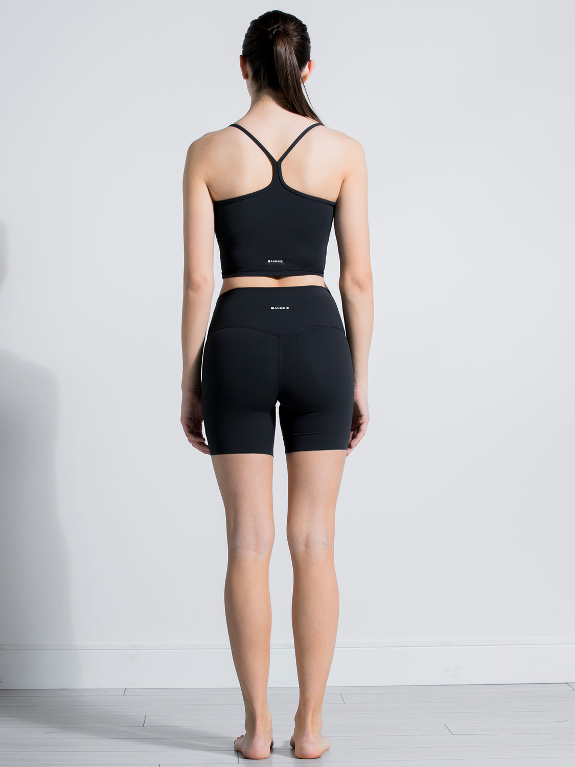 NUDE SHAPE 6" SHORTS, BLACK