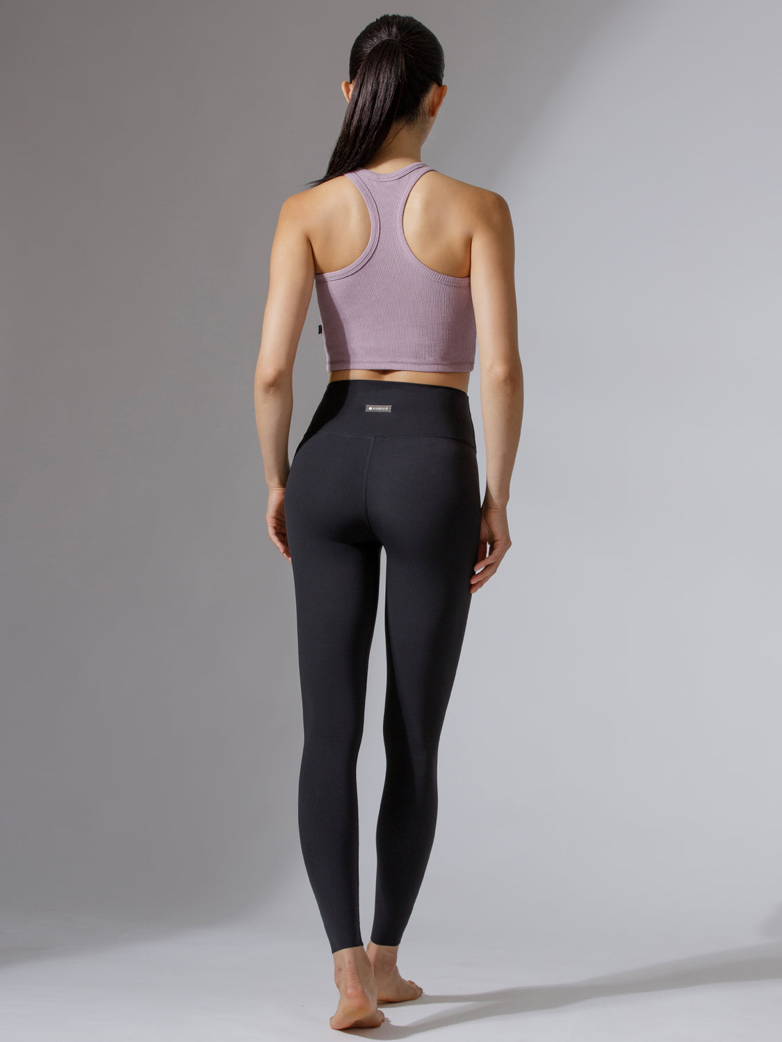 EVERYDAY RIBBED CROPPED SINGLET, PURPLE
