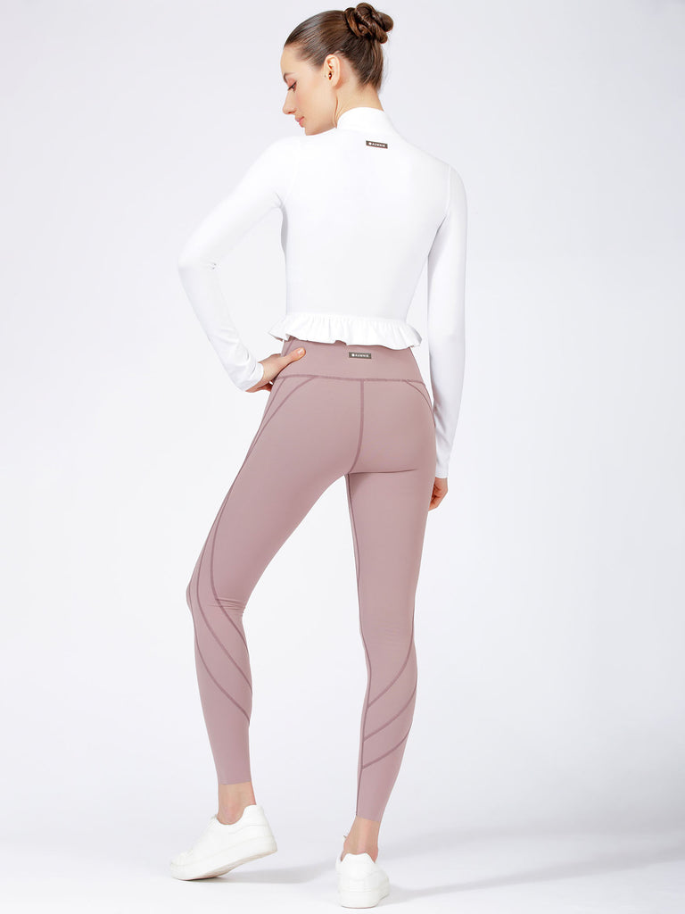 CROPPED RUFFLES JACKET, WHITE