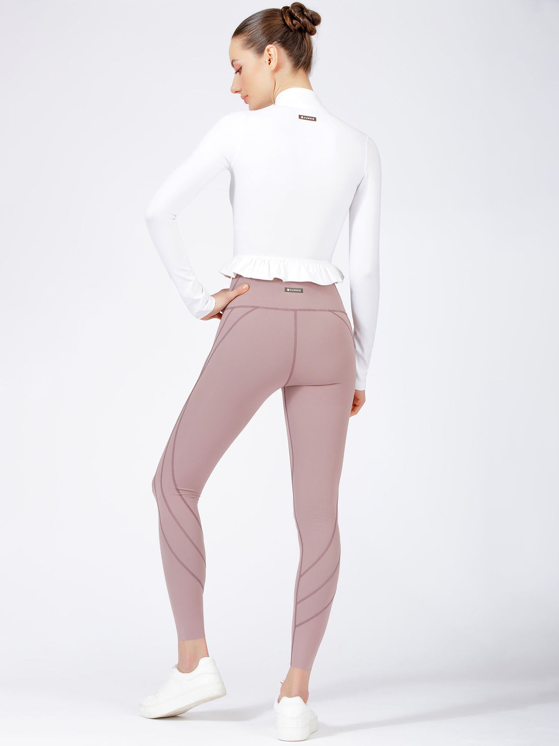 CROPPED RUFFLES JACKET, WHITE