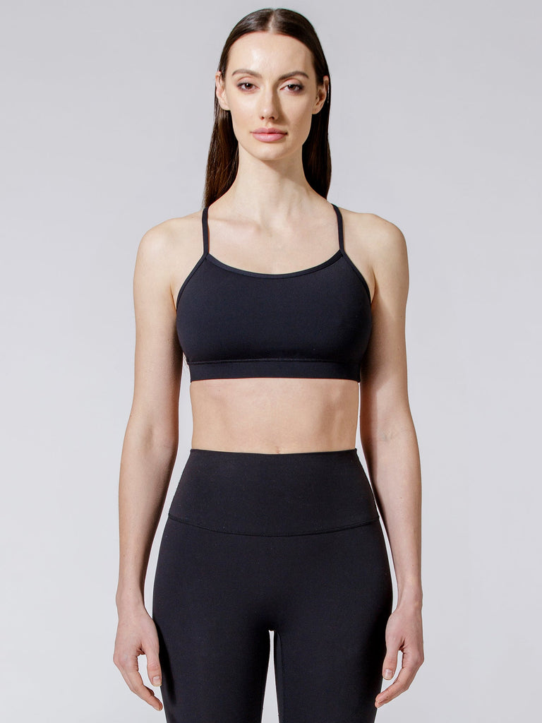 DETAILS MESH BRA, BLACK/BLACK MESH