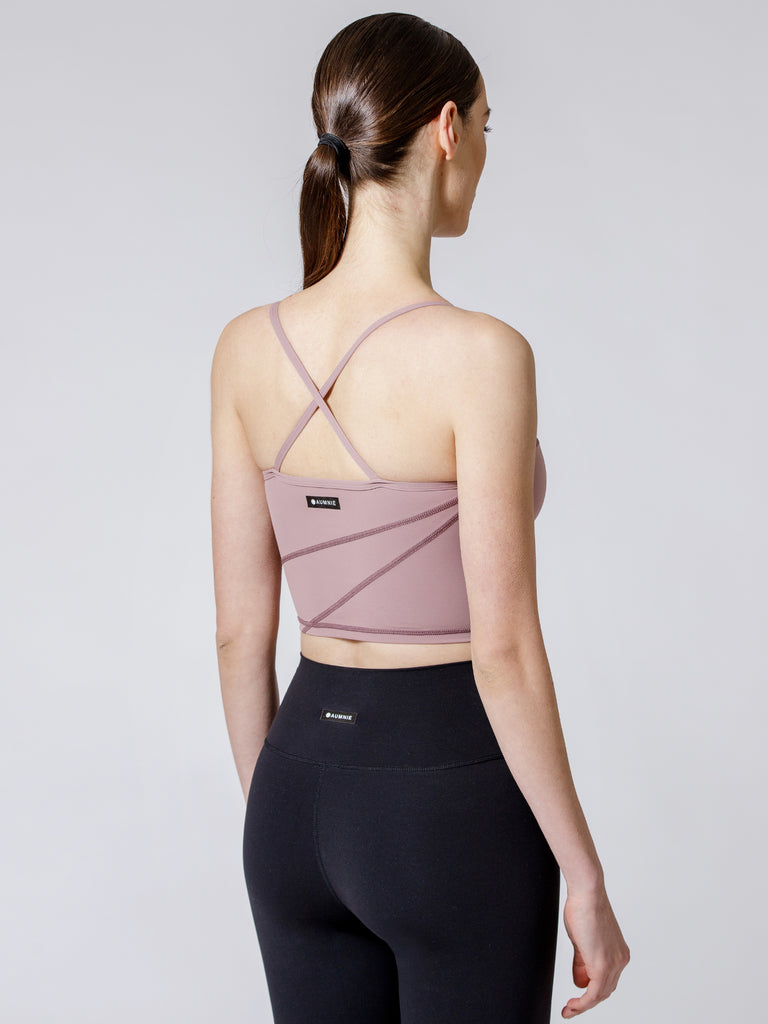 BUTTERFLY CT TANK, ASH MAUVE