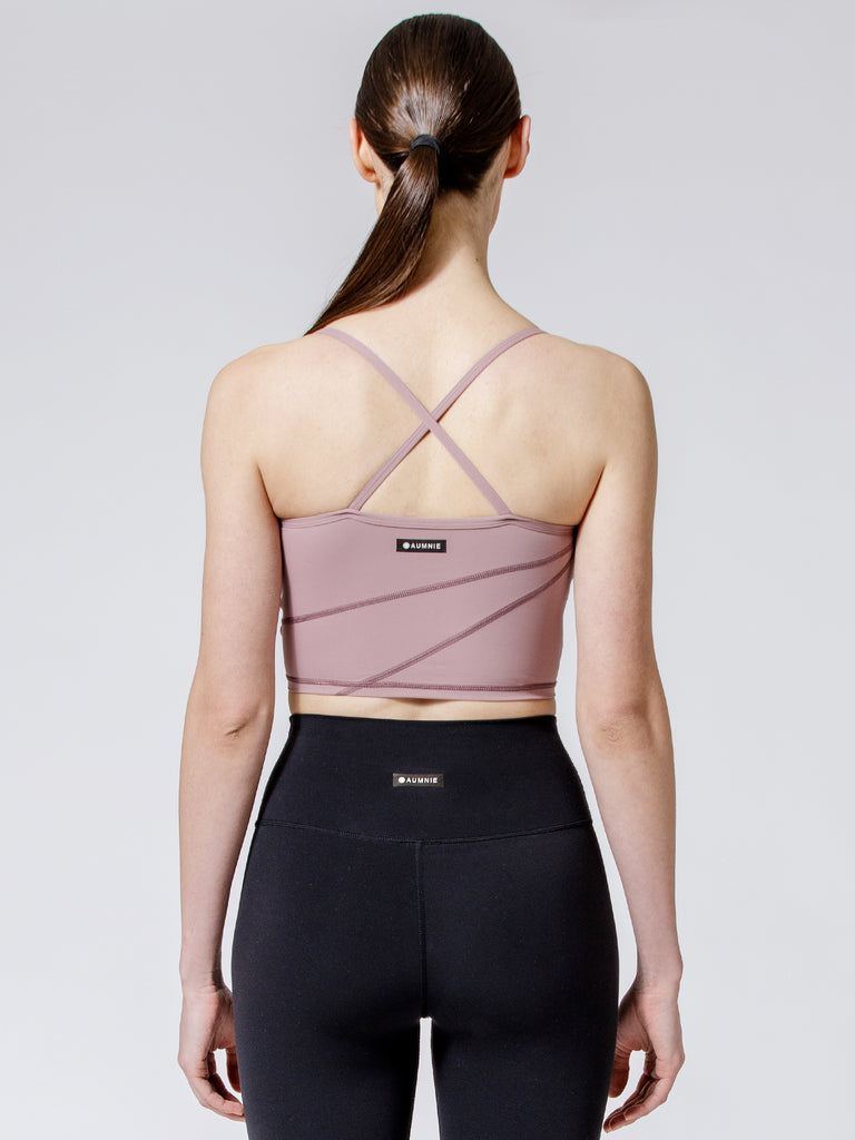 BUTTERFLY CT TANK, ASH MAUVE