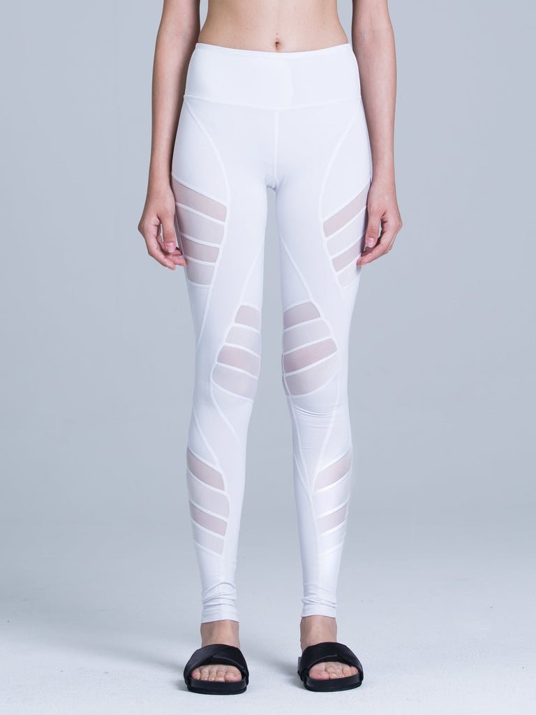 COMPETITION PANTS, WHITE/WHITE MESH