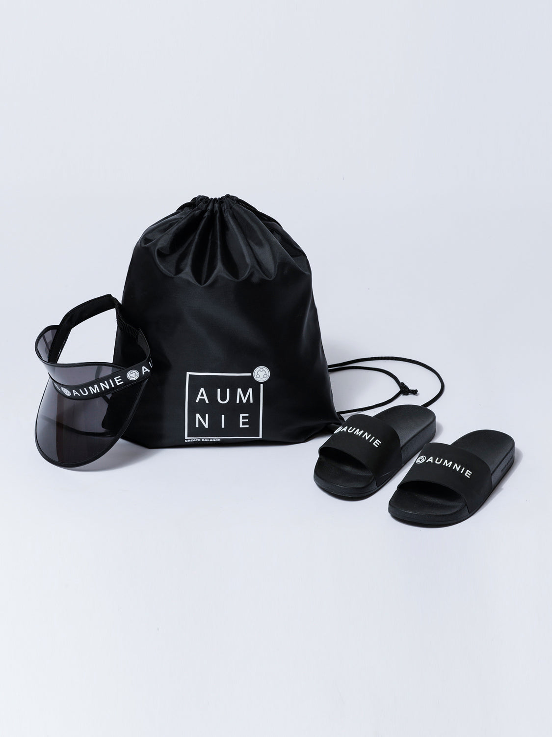 BLACK SUMMER VISOR, BLACK