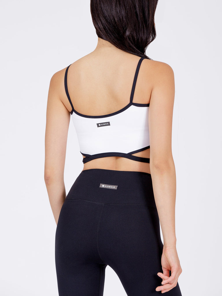 FREE SPIRIT TANK, WHITE/BLACK