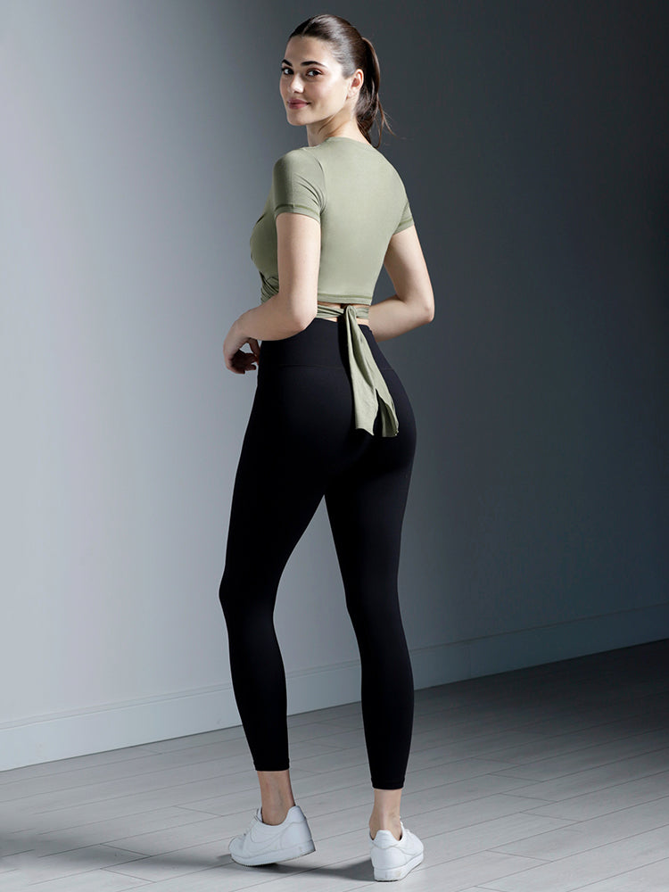 CT WRAP TEE 2.0, WILLOW