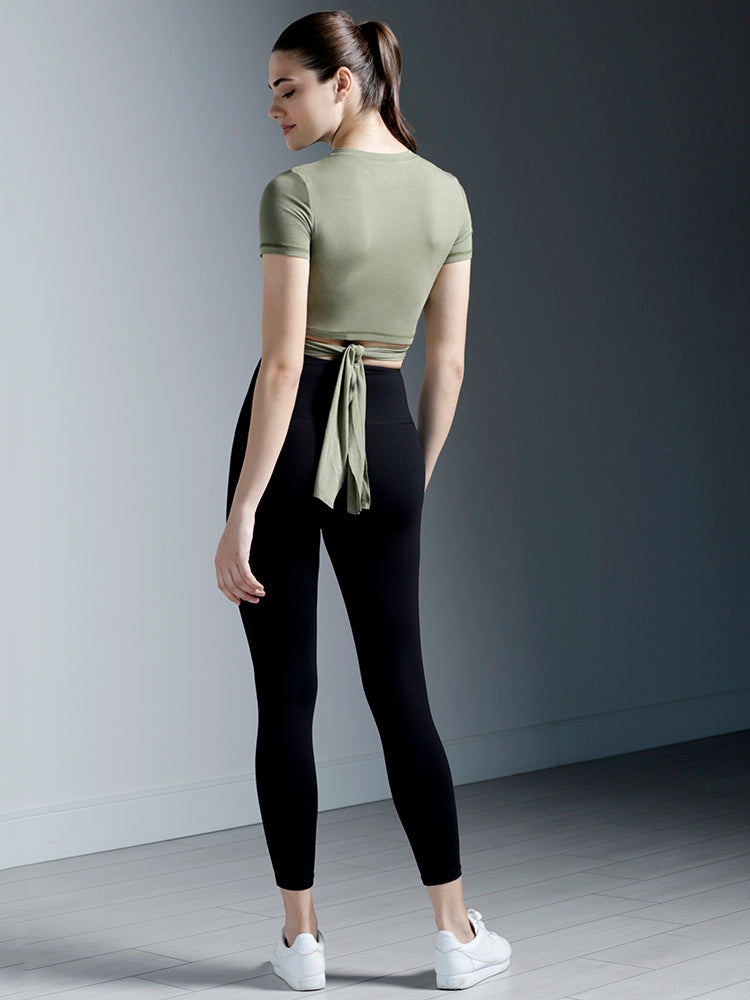 CT WRAP TEE 2.0, WILLOW