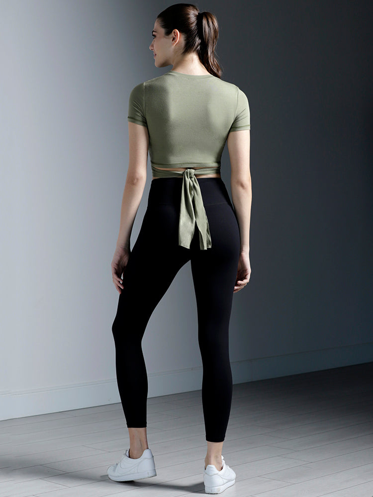CT WRAP TEE 2.0, WILLOW