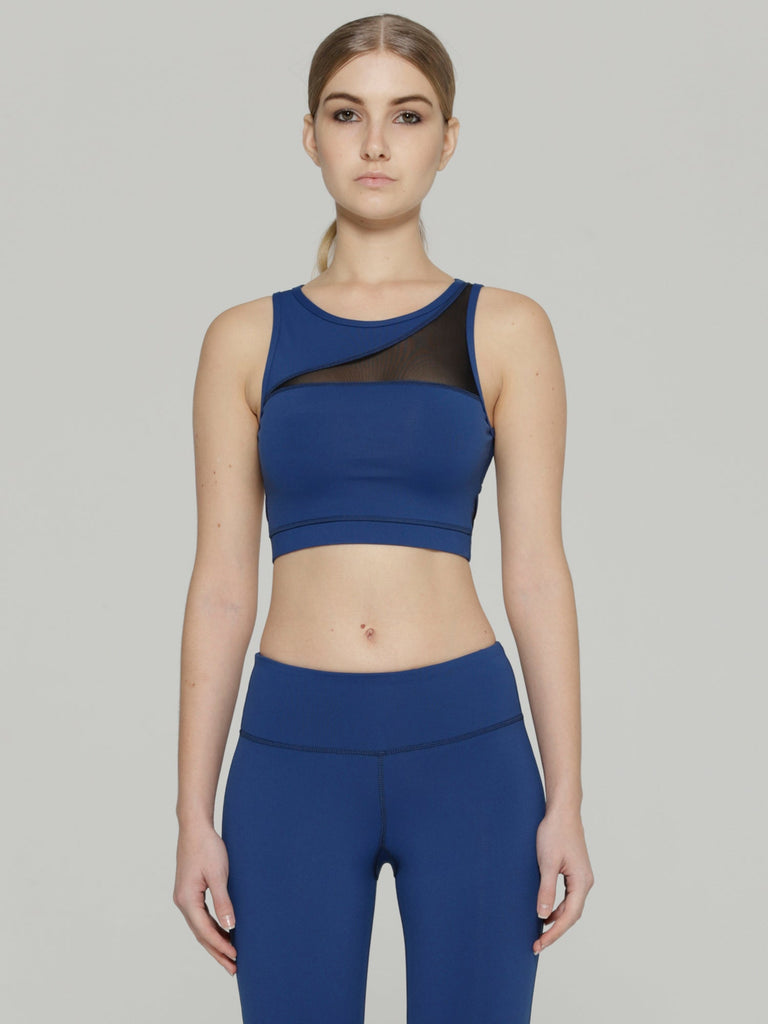 INTERSECTION BRA, ATLANTIC/BLACK MESH