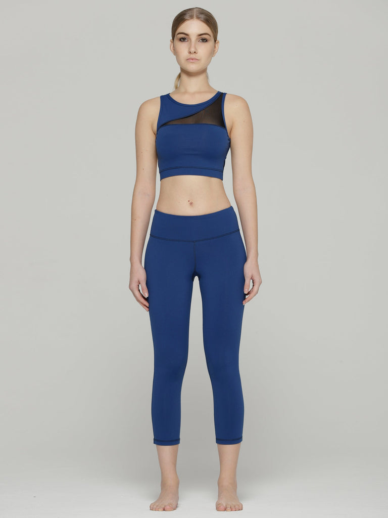 INTERSECTION BRA, ATLANTIC/BLACK MESH
