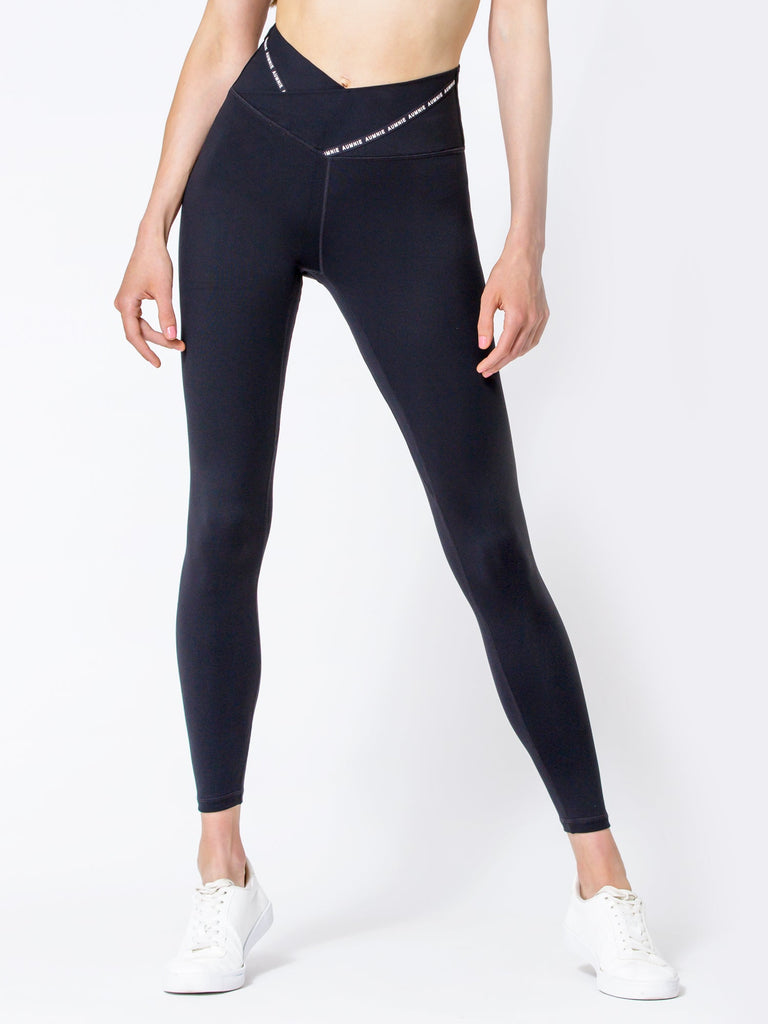 FUSION WRAP PANTS, BLACK