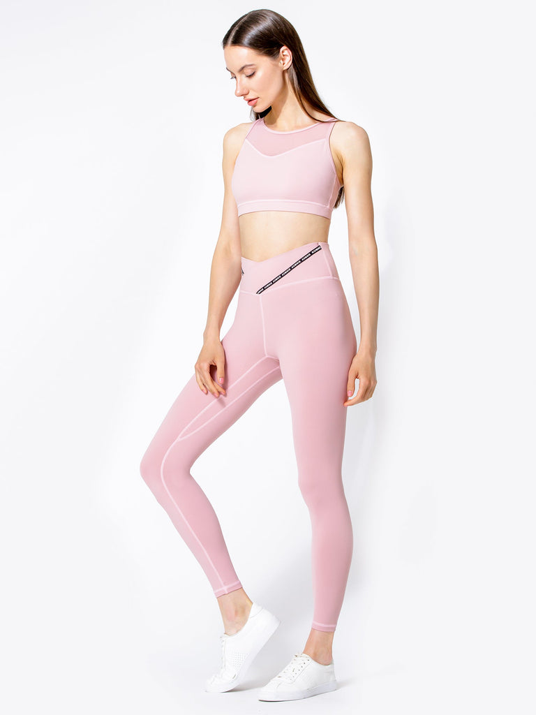 FUSION WRAP PANTS, BLUSH