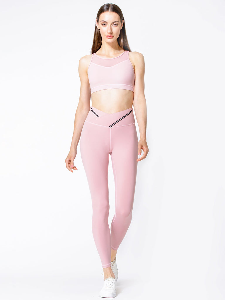FUSION WRAP PANTS, BLUSH