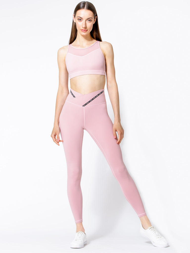 FUSION WRAP PANTS, BLUSH