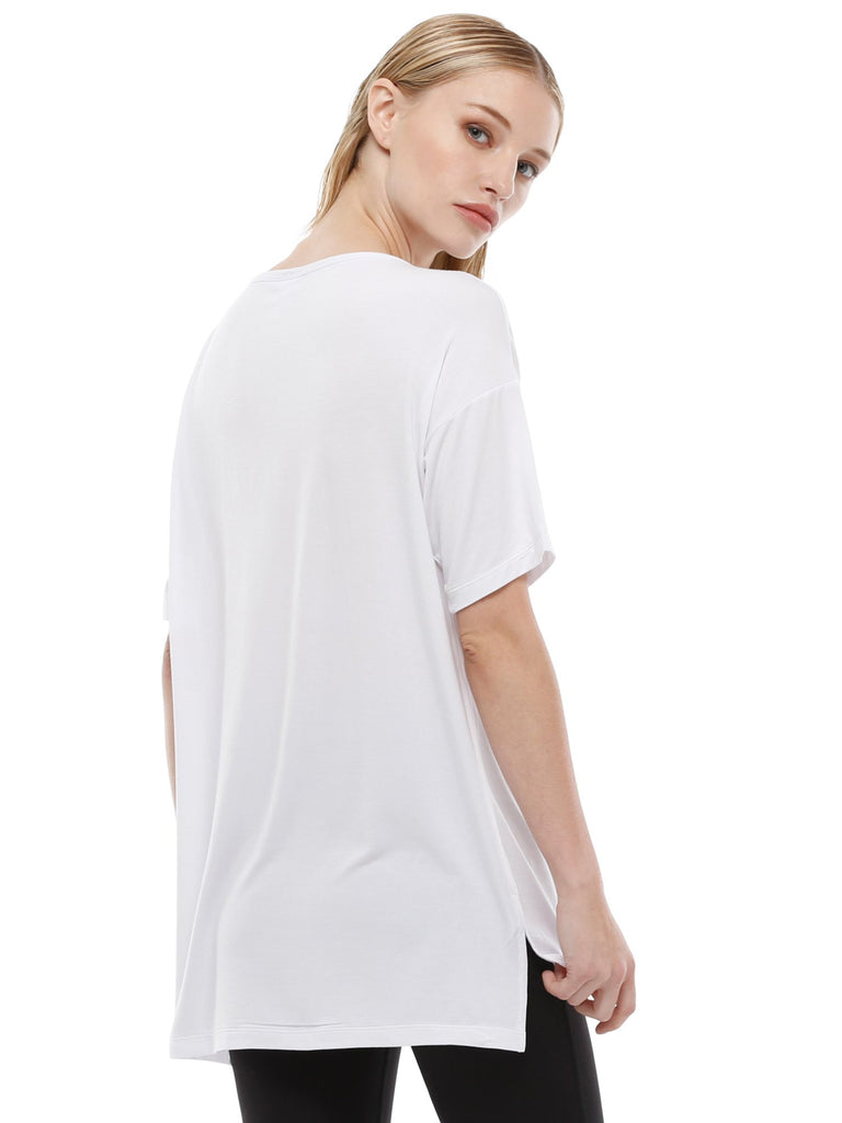 OVERSIZED BOYFRIEND TEE, WHITE