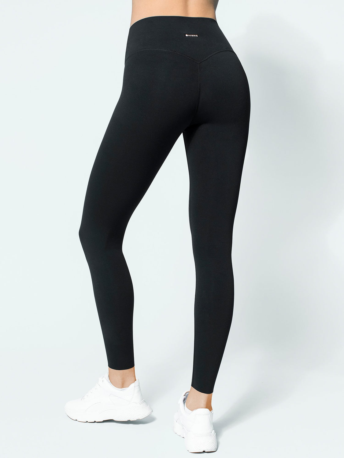 NUDE SHAPE HIGH WAIST PANTS, BLACK