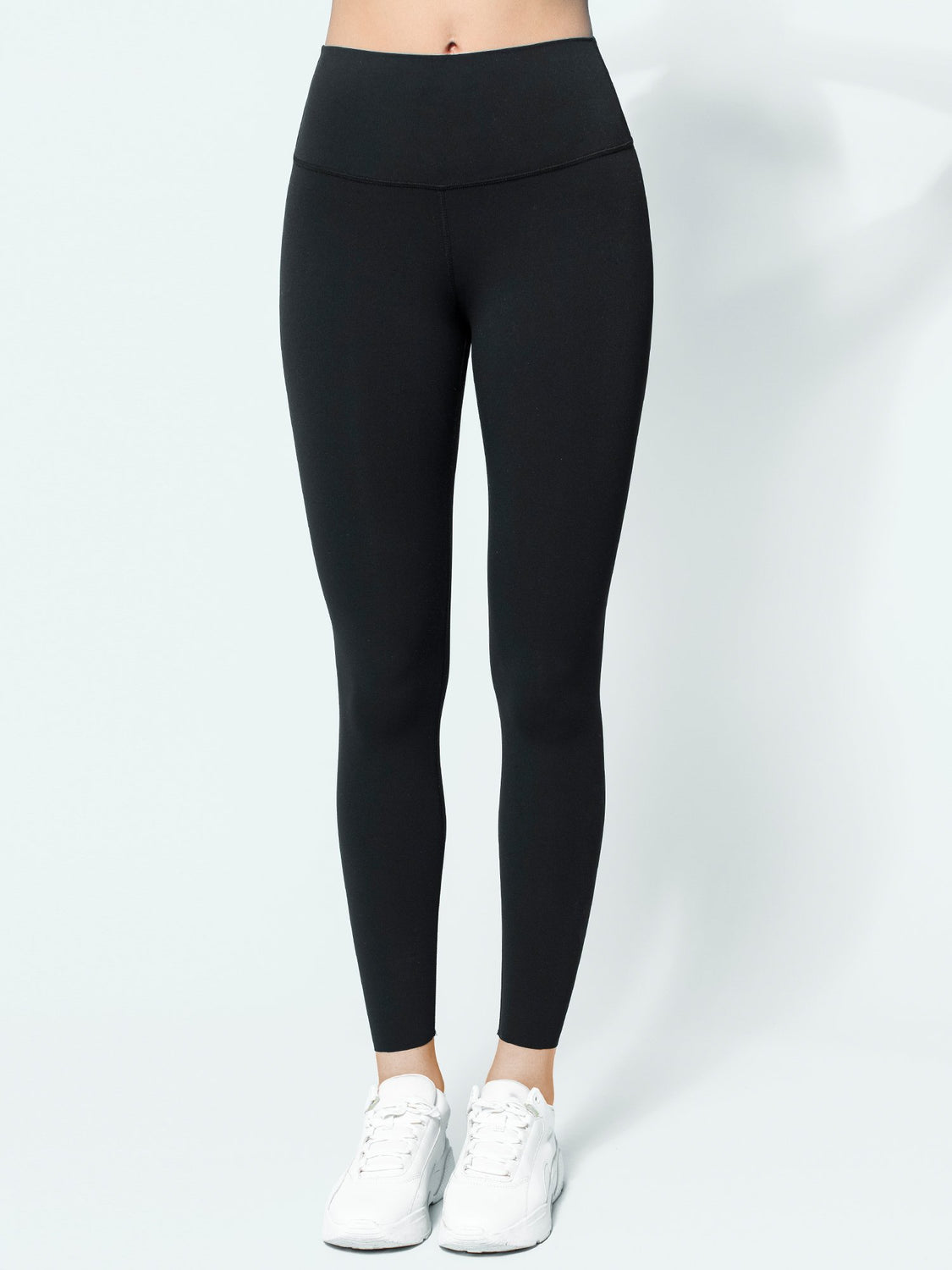 NUDE SHAPE HIGH WAIST PANTS, BLACK