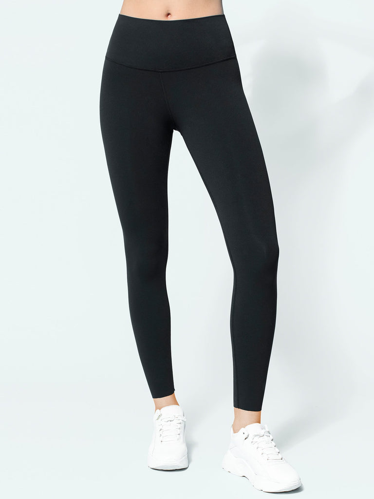 NUDE SHAPE HIGH WAIST PANTS, BLACK