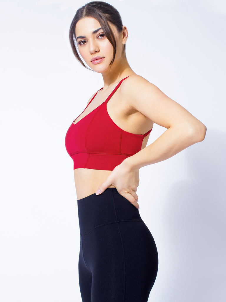 BRAIDED BRA, HEART