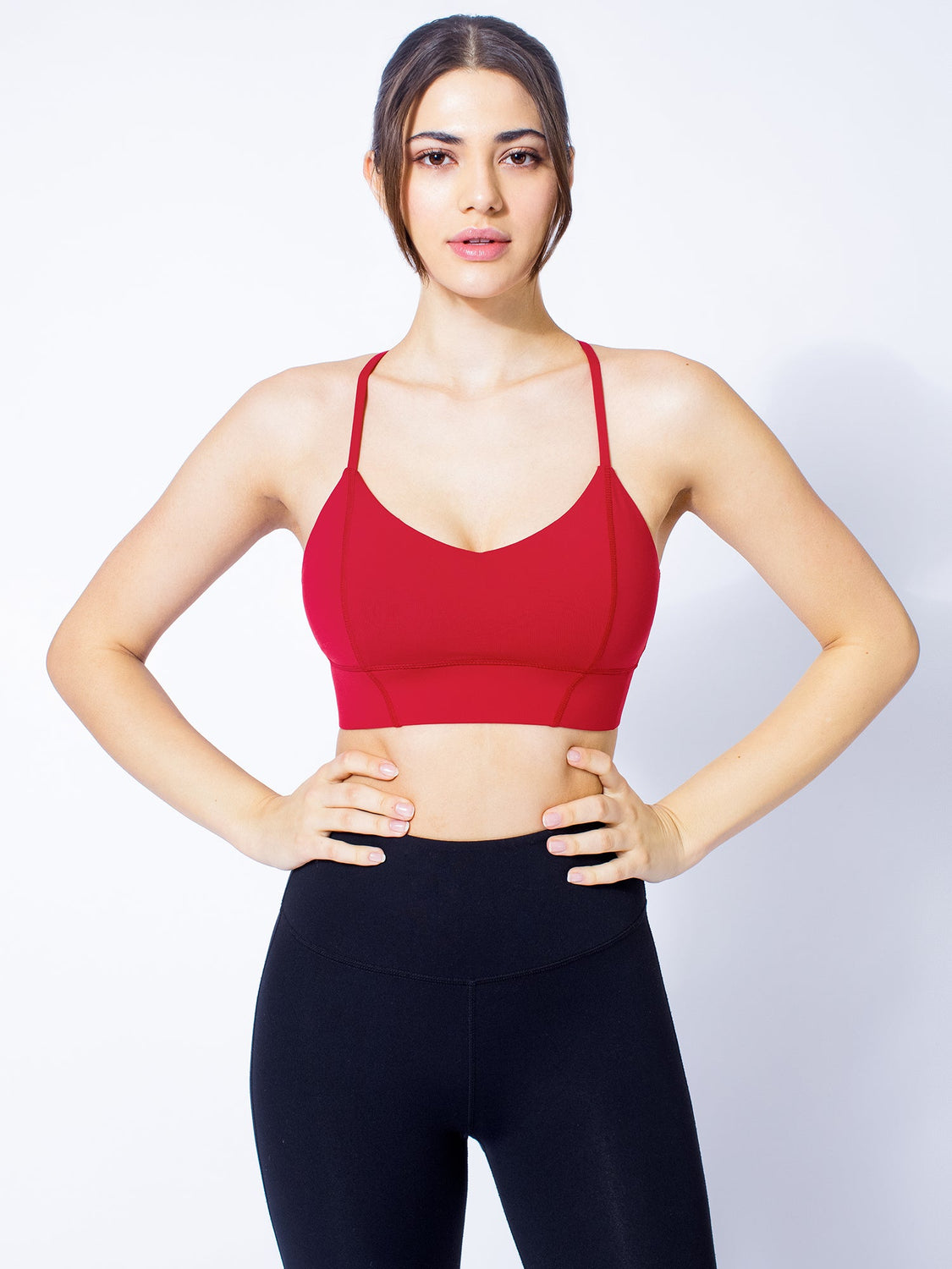 BRAIDED BRA, HEART