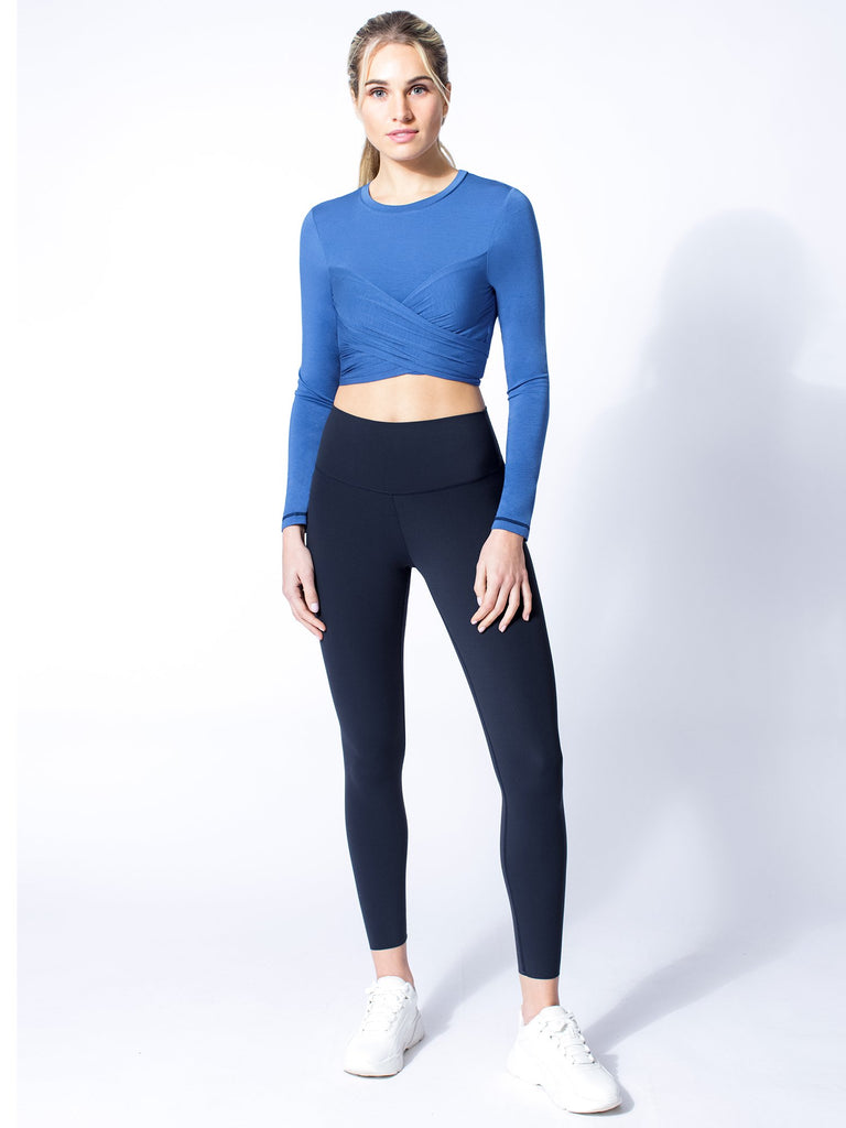 LONG SLEEVE CT WRAP TEE, MATISSE