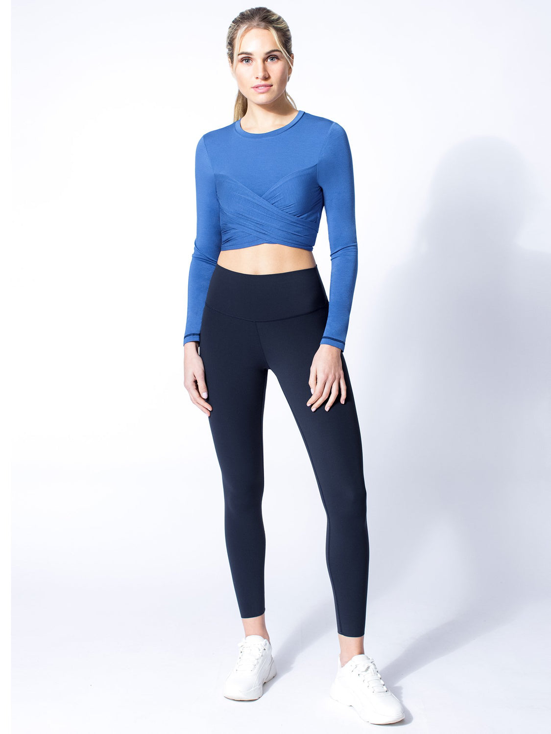 LONG SLEEVE CT WRAP TEE, MATISSE