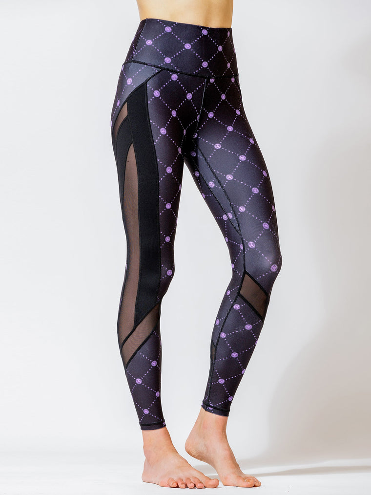 BOLD WAVE PANTS 2.0, BLACK GALLERIA