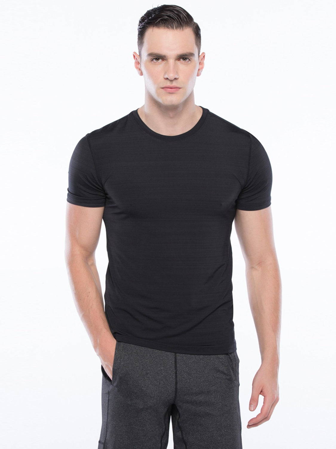 ATHLETE TEE, BLACK WFX