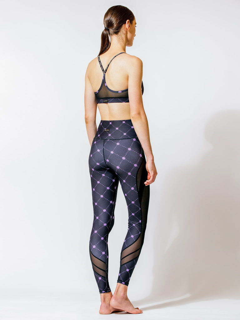 BOLD WAVE PANTS 2.0, BLACK GALLERIA