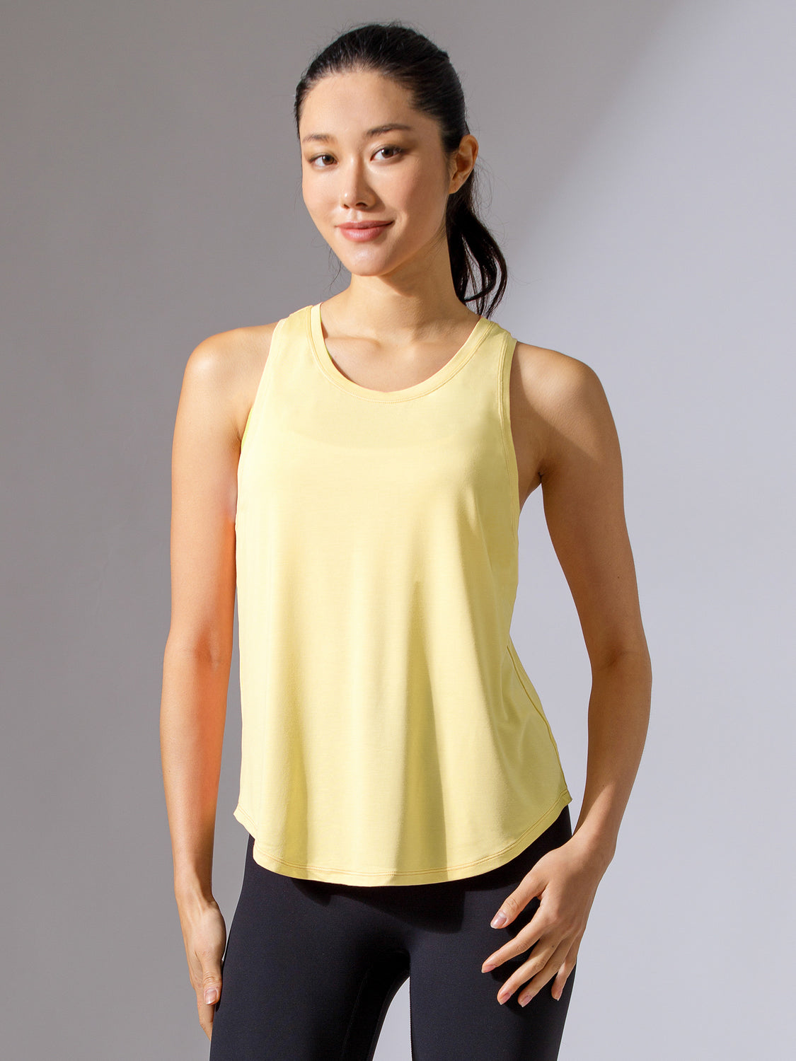 BACK TIE EVERYDAY SINGLET, JASMINE