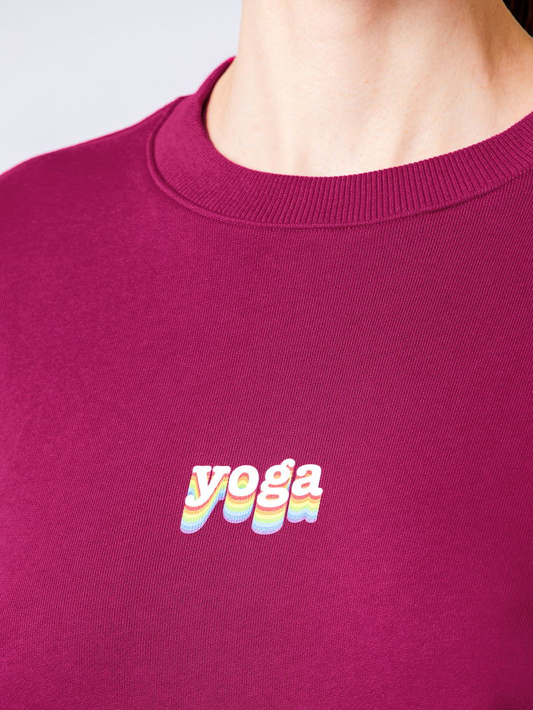 RAINBOW YOGA SWEATSHIRT, WILDBERRY