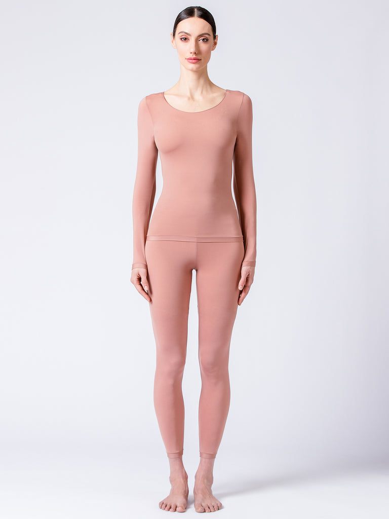 THERMAL UNDERWEAR BASE LAYER SET, SMOKE ROSE – AUMNIE INTERNATIONAL