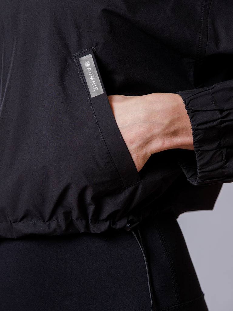 BREEZE EVERYDAY WINDBREAKER,BLACK