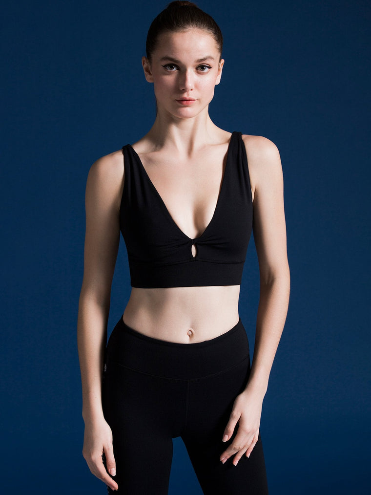 FORM BRA, BLACK