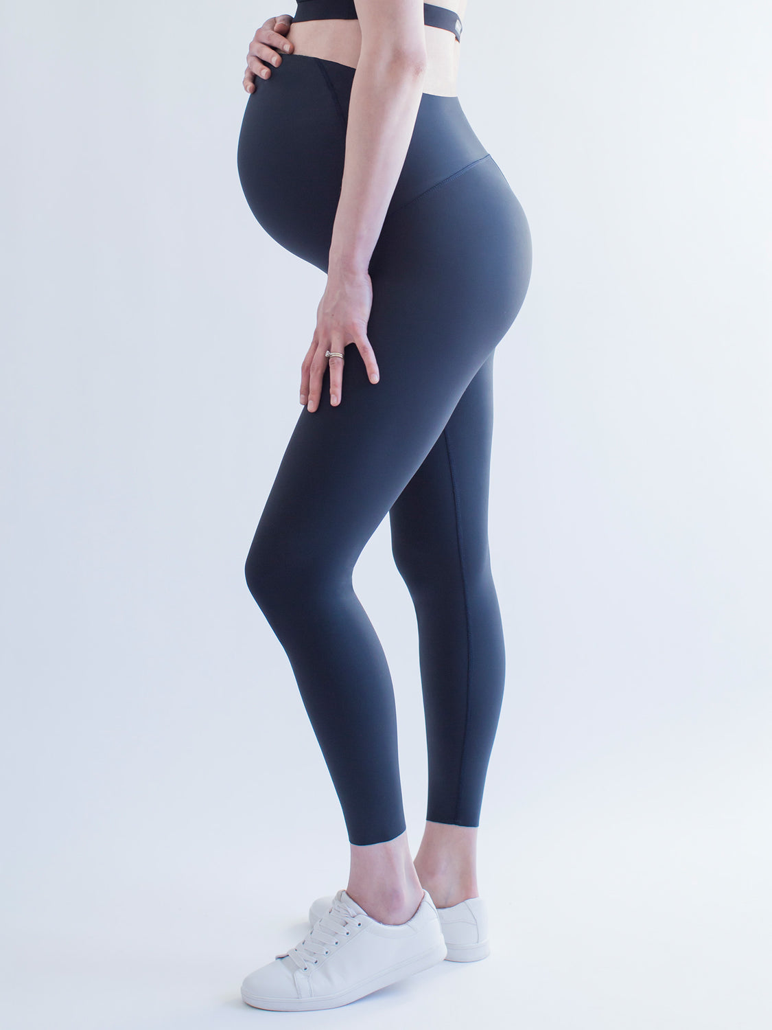 OVER THE BUMP MATERNITY SHAPE PANTS, MIDNIGHT