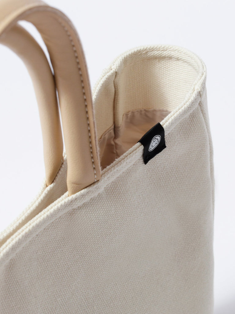 CANVAS TOTE, BEIGE