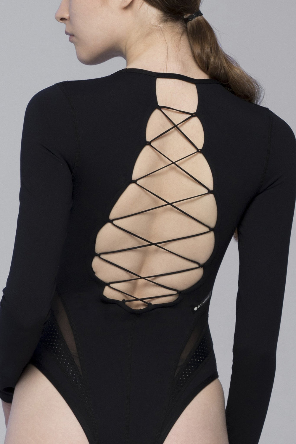 CRUX BODYSUIT, BLACK