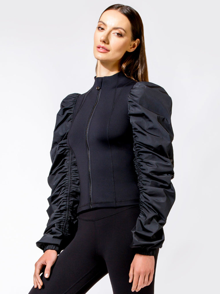 RUNWAY FIT JACKET, BLACK