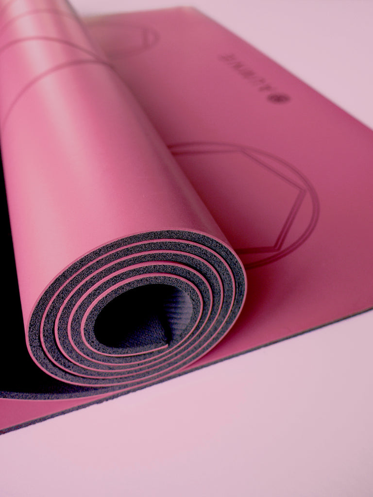 M@ QUANTUM YOGA MAT, NIRVANA, PINK