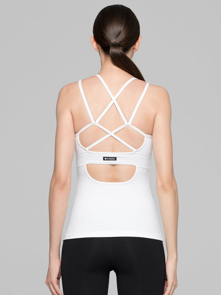 TENACITY TANK, WHITE