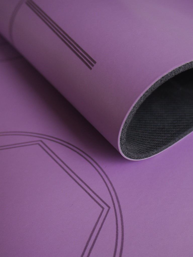 M@ QUANTUM YOGA MAT, NIRVANA, PURPLE