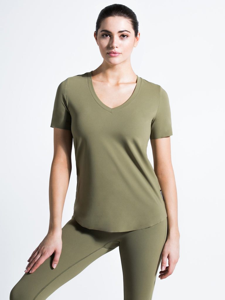 RELAXED NUDE TEE, SAGE