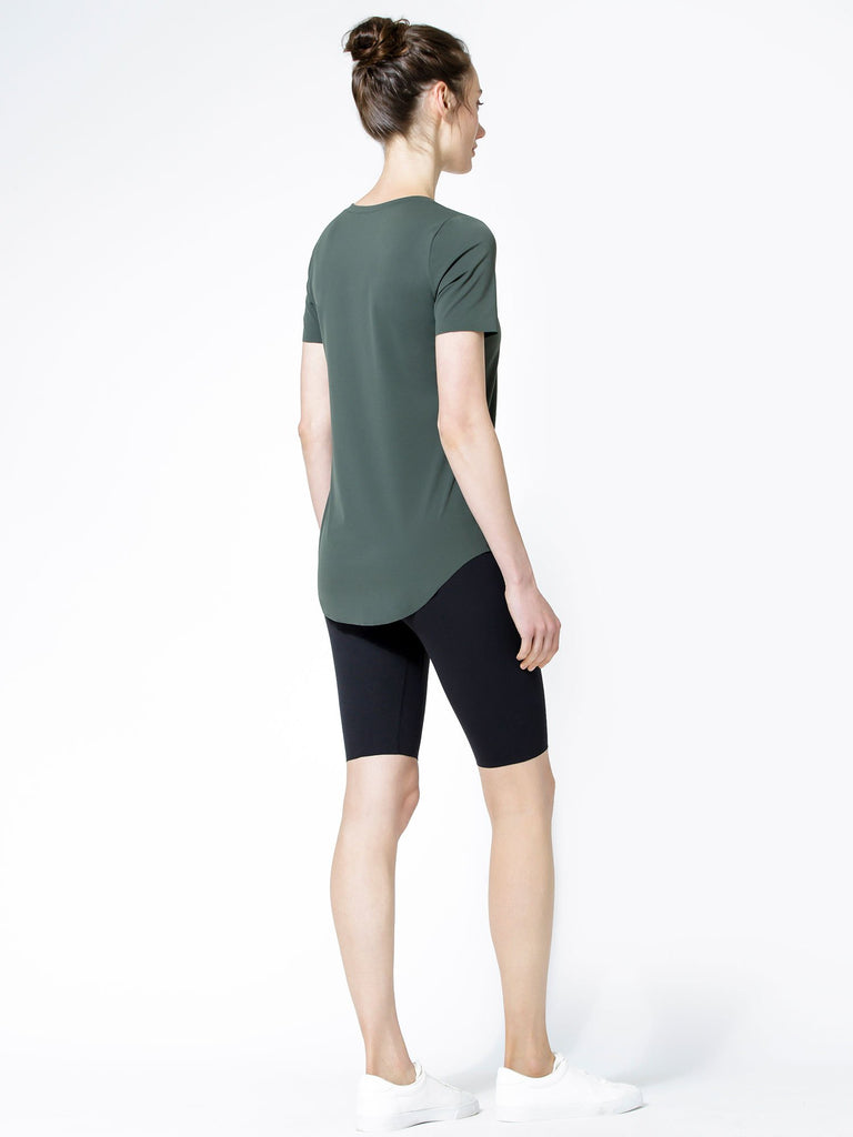 RELAXED NUDE TEE, DEEP FOREST